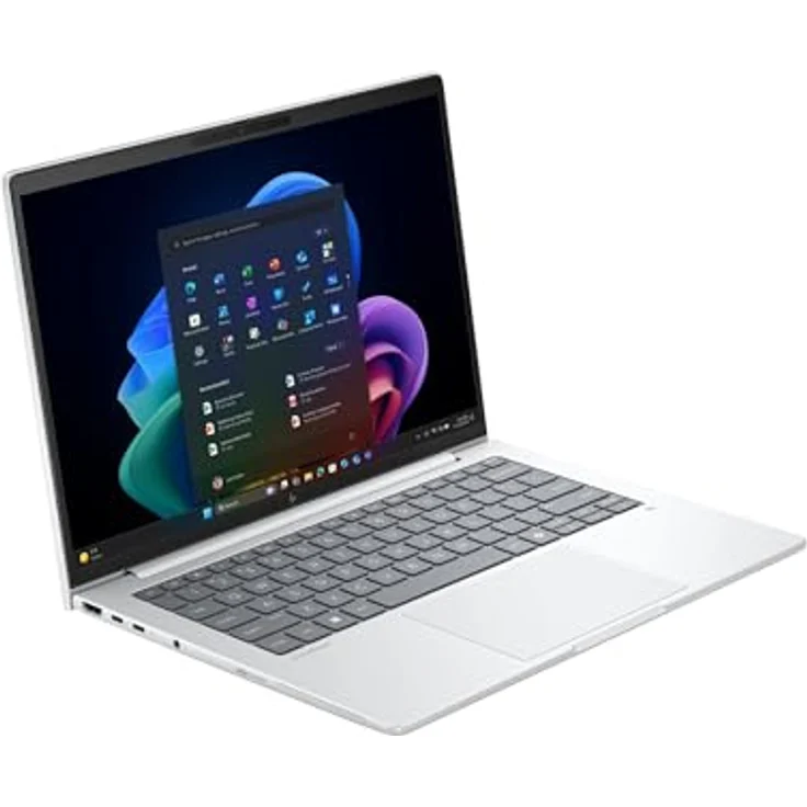 HP EliteBook 8 G1a, 14 Zoll Notebook mit AMD Ryzen AI 7 350, 64 GB RAM, 1 TB SSD, WUXGA, Silber – Bild 3