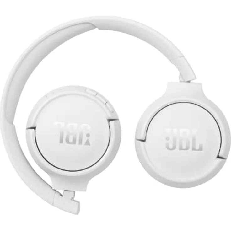 JBL Tune 510BT, Bluetooth Kopfhörer mit Pure Bass-Sound, faltbar, 40h Akkulaufzeit, weiß – Bild 4