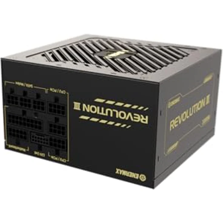 ENERMAX Revolution III 850 Watt ATX Netzteil | 80 Plus Gold | 120mm FDB-Lüfter | ERV850G-AHG-MAC – Bild 5