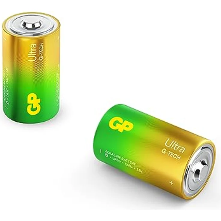 D Mono Batterie GP Alkaline Ultra 1,5V 2 Stück – Bild 1