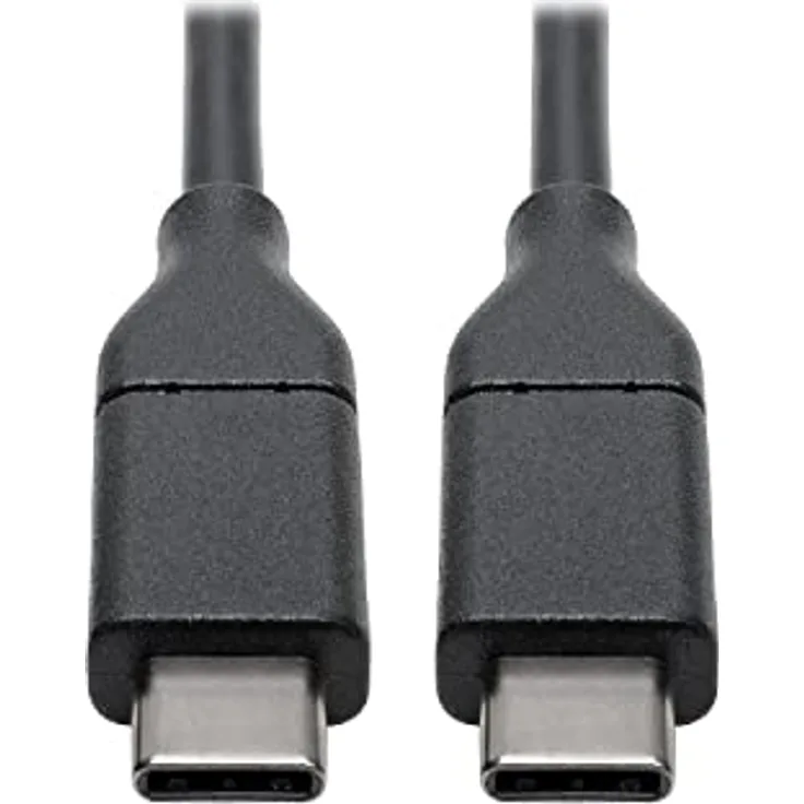 Tripp Lite USB-C Kabel (M/M) - USB 2.0, 5A (100W) Bewertet, 6 ft. (1.83 m) - Schwarz