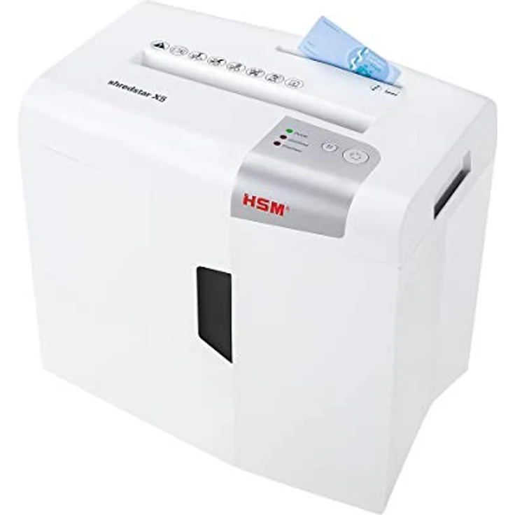 HSM shredstar X5 Aktenvernichter, Sicherheitsstufe P-4, 5 Blatt (Partikelschnitt) mit CD-Schredder – Bild 6
