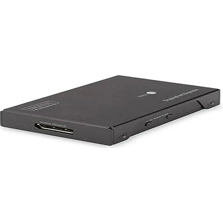 DIGITUS 4K DisplayPort Repeater, UltraHD bis zu 13 m, FullHD bis zu 20 m, Auflösung 3840 x 2160 bei 60 Hz, schwarz