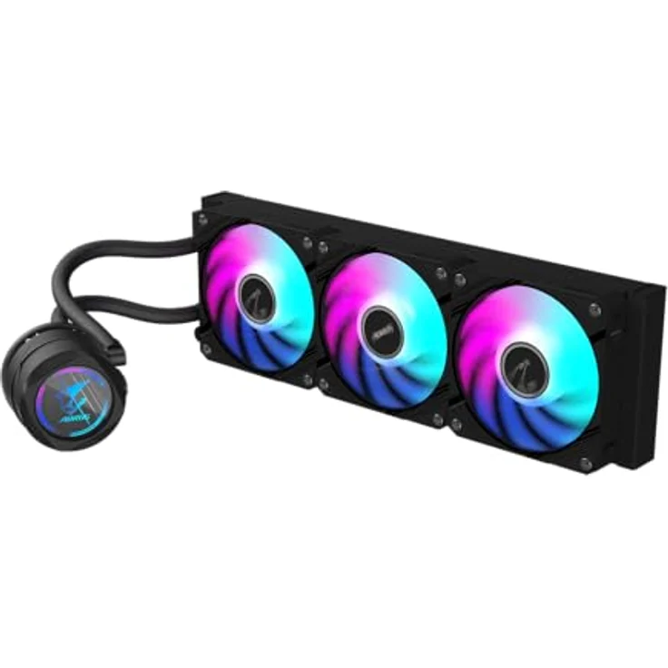 Gigabyte AORUS WATERFORCE II 360 Kühler schwarz, Flexibles Design, Innovativ, Hochwertige Material – Bild 3