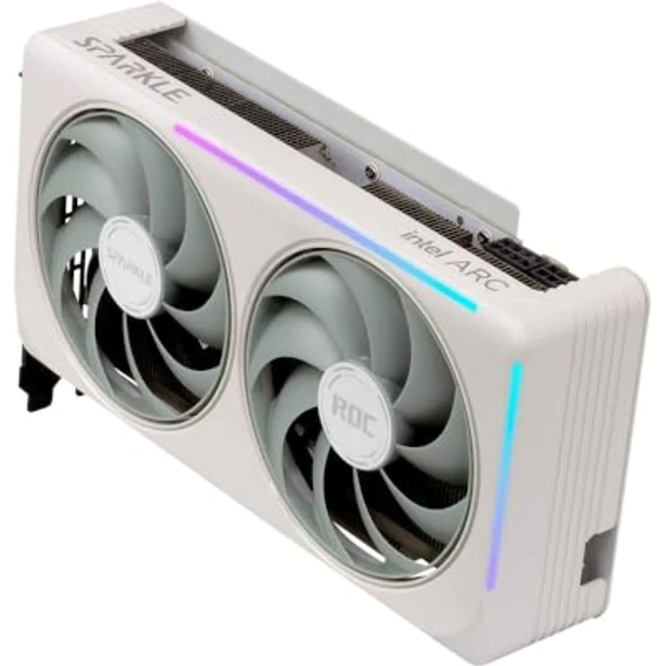 SPARKLE Intel Arc B580 ROG Luna OC, Grafikkarte mit 12 GB GDDR6-RAM, Boost-Takt 2800 MHz, Dual-Slot, DirectX 12 – Bild 3