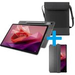 Lenovo Tab P12, Grau, 12,7 Zoll, 8 GB, 128 GB inkl. Folio Case