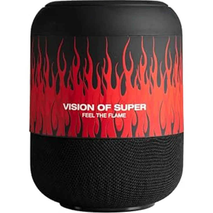 Celly Vision of Super, Bluetooth-Lautsprecher mit 5 W Leistung, kabellos bis 10 m, Mikro-USB