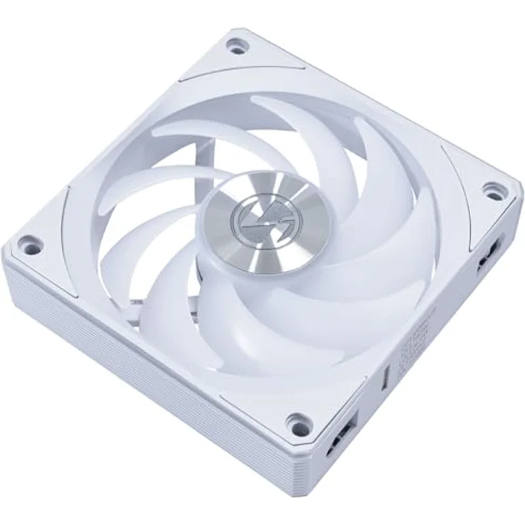Lian Li UNI FAN CL Wireless, 3er-Pack 120mm Gehäuselüfter mit Dual-Zone-RGB-Beleuchtung, weiß – Bild 4