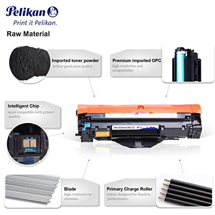 Pelikan CF283X, Schwarz Toner für exakte Farbwiedergabe und hohe Qualität – Bild 7