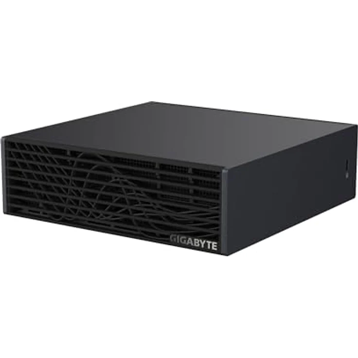 GIGABYTE AI TOP ATOM Desktop-PC, NVIDIA GB10 Grace Blackwell Superchip, 128 GB LPDDR5X Unified Memory, 4 TB Gen5 SSD, schwarz – Bild 1