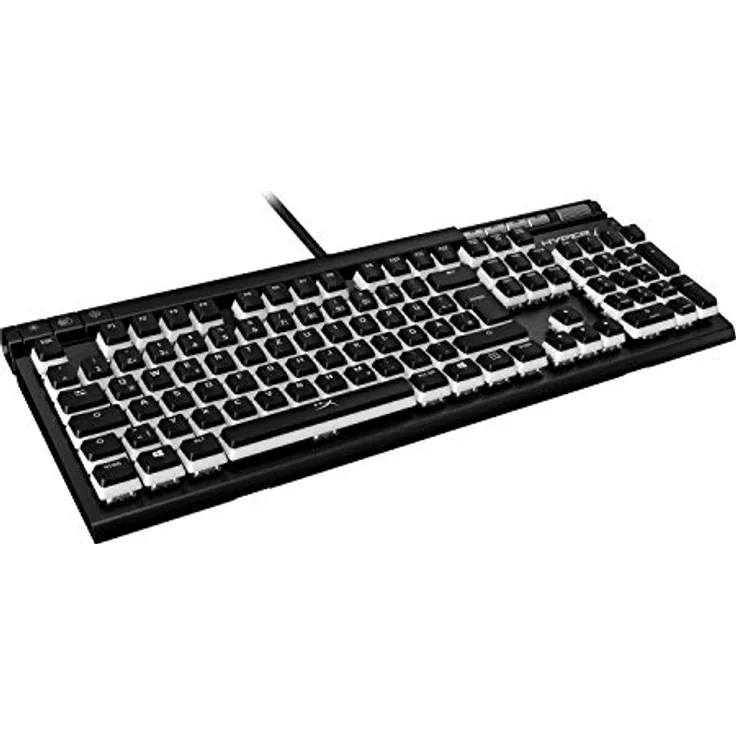HyperX Pudding Keycaps – Vollständiger Tastensatz– ABS – DE Layout – OEM Profil – Schwarz