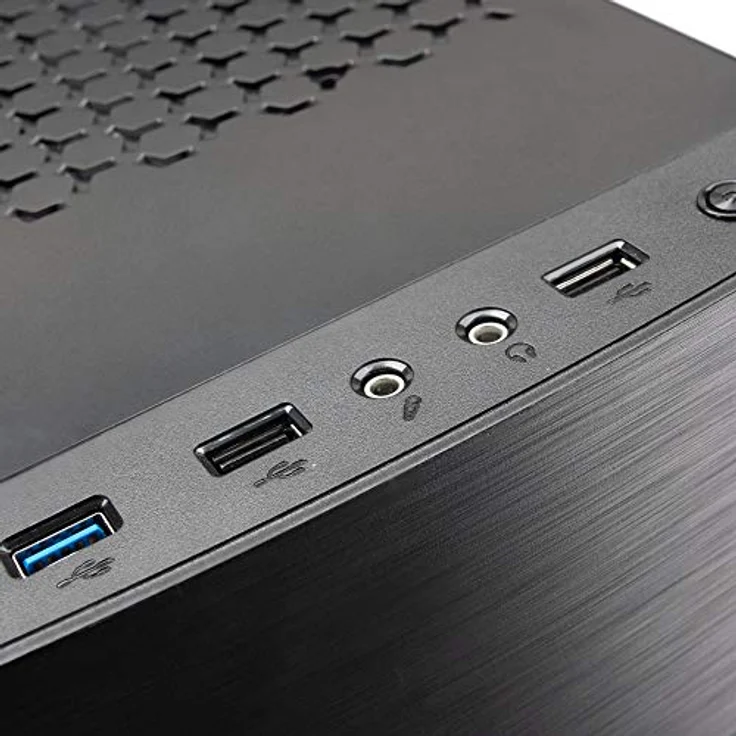 Mars Gaming Tacens Imperator II, ATX-Halbtower-Gehäuse mit 1x 120mm Lüfter und hervorragender Luftzirkulation, Schwarz – Bild 4