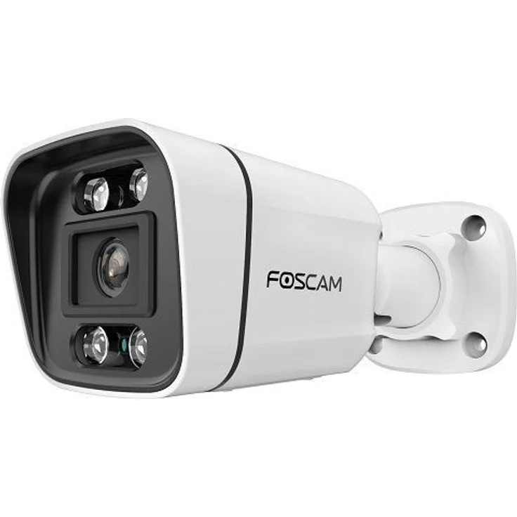 Foscam V4EC, 4MP Starlight PoE-Überwachungskamera mit intelligentem Alarm und Zwei-Wege-Audio