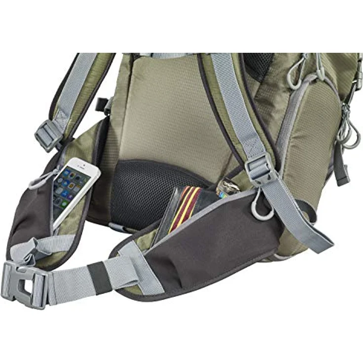 CULLMANN ULTRALIGHT 2in1 Daypack 600+ Foto--Wanderrucksack mit Schultertasche, Innenmaß Kamerafach 240x190x120mm, olivgrün – Bild 6