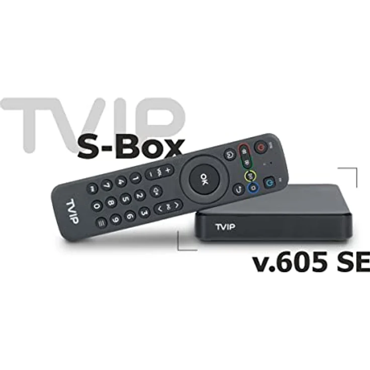 TVIP S-Box v.605 SE 4K UHD Linux IP-Receiver Dual-WiFi, LAN, Bluetooth, HDMI, USB, MicroSD – Bild 2
