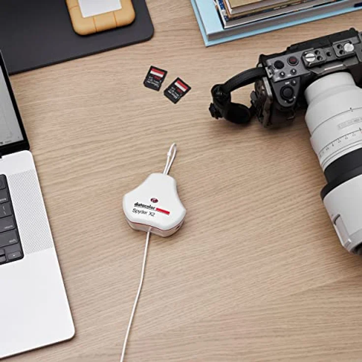 Datacolor Spyder X2 Ultra: Monitor-Farbkalibrier-Sensor mit erweitertem Messbereich bis hin zu Monitoren mit sehr hohen Leuchtdichten. Farbgenauigkeit bei Monitoren für Fotos, Video und Designarbeiten – Bild 5