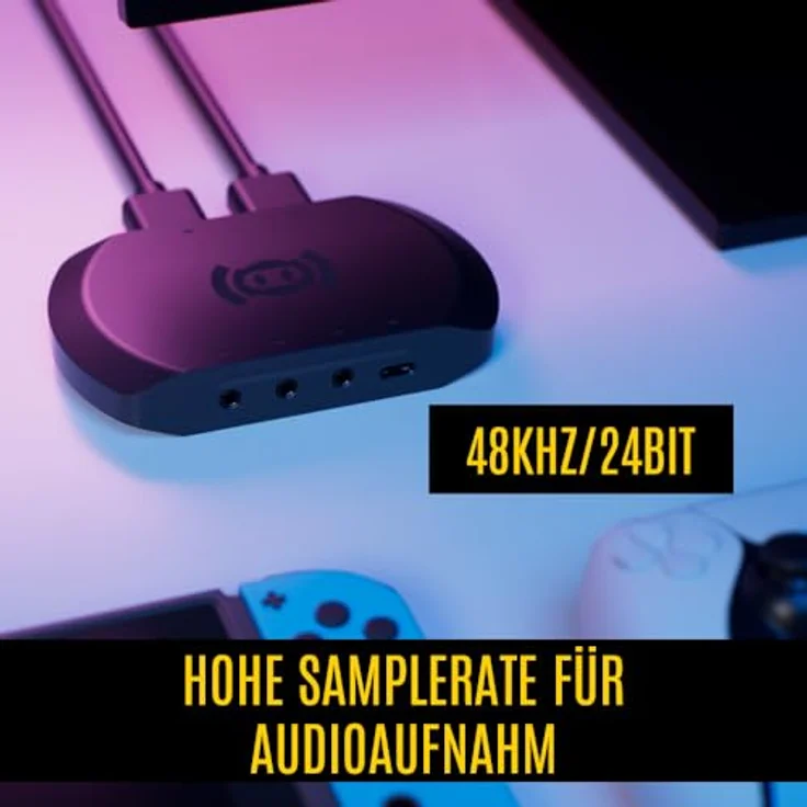 Streamplify CAPTURE 4K Externe Capture Card, 2160p30 Aufnahmen, HDMI-Passthrough 2160p60, USB 3.0, 2x HDMI, 2x Audio-In für PC, Xbox, PS5, Nintendo – Bild 4