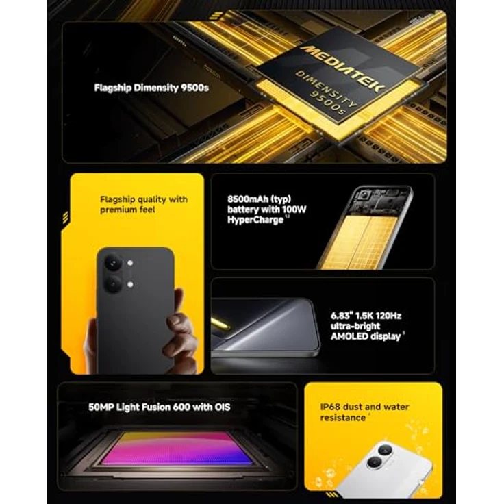 XIAOMI Poco X8 Pro Max, Smartphone mit 12 GB RAM und 256 GB Speicher, blau (ohne Netzteil) – Bild 2