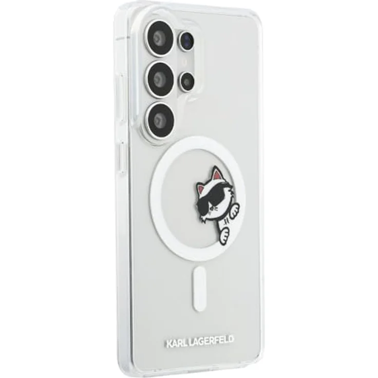 CG MOBILE Karl Lagerfeld IML Guck-Guck Choupette, transparente MagSafe Hülle für Samsung Galaxy S26 Ultra, TPU/PC Material – Bild 4