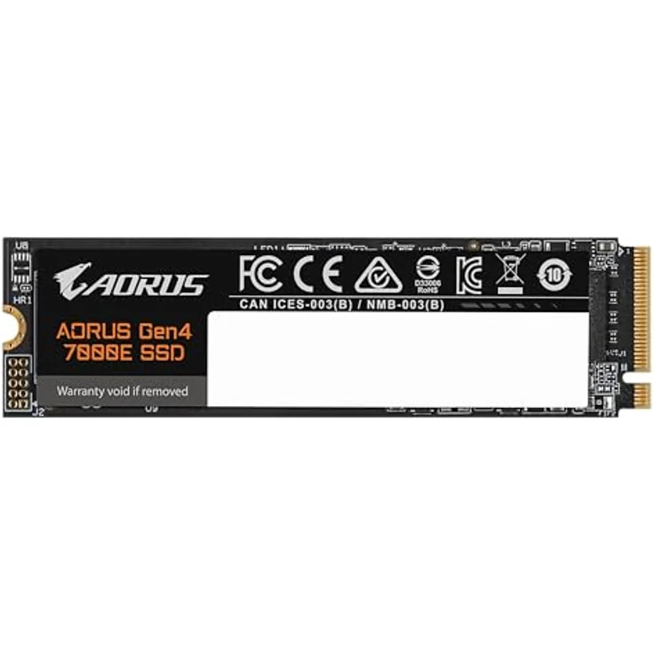 Gigabyte AORUS GEN4 7000E, 2TB M.2 PCI-E NVMe SSD mit 3D TLC NAND und HMB Technologie – Bild 2