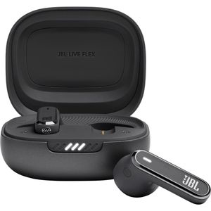 Bild für JBL Live Flex – In-Ear-Bluetooth-Kopfhörer mit 40 Stunden Akkulaufzeit – Geräuschunterdrückung und wasserdicht – Schwarz