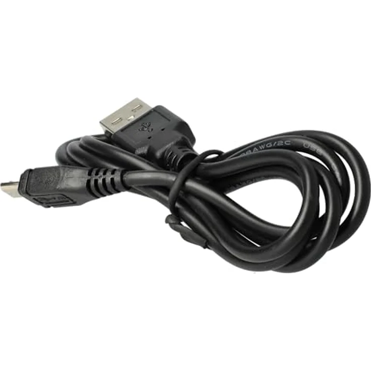 vhbw USB-A auf Micro-USB Kabel, 100 cm schwarz, kompatibel mit Sony Cybershot DSC-HX90, DSC-QX10, DSC-HX90V, DSC-QX100, DSC-HX80, Daten- & Ladekabel – Bild 8