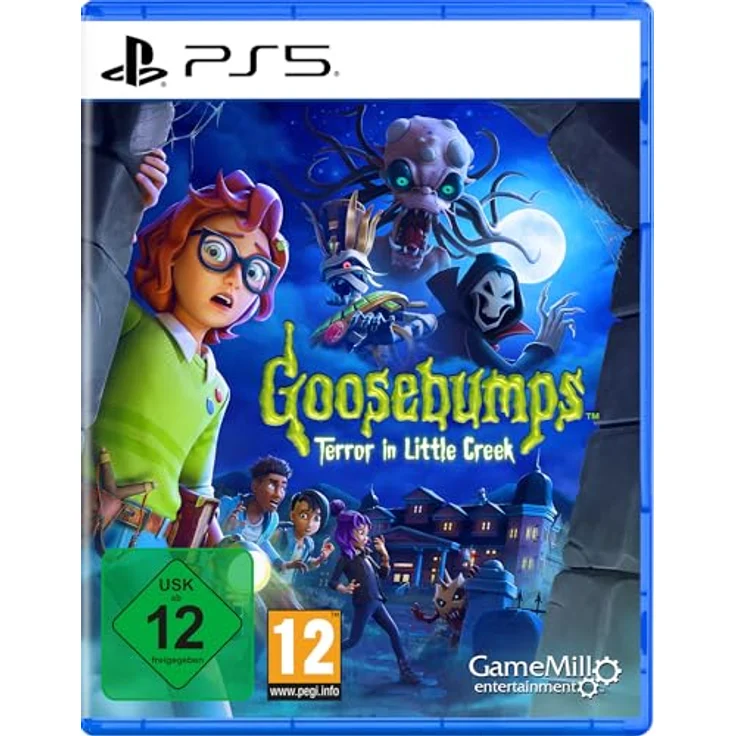 Game Mill Goosebumps Terror in Little Creek, PS5 Spiel mit original Gänsehaut-Geschichte, interaktiven Rätseln und neuen Monstern – Bild 1