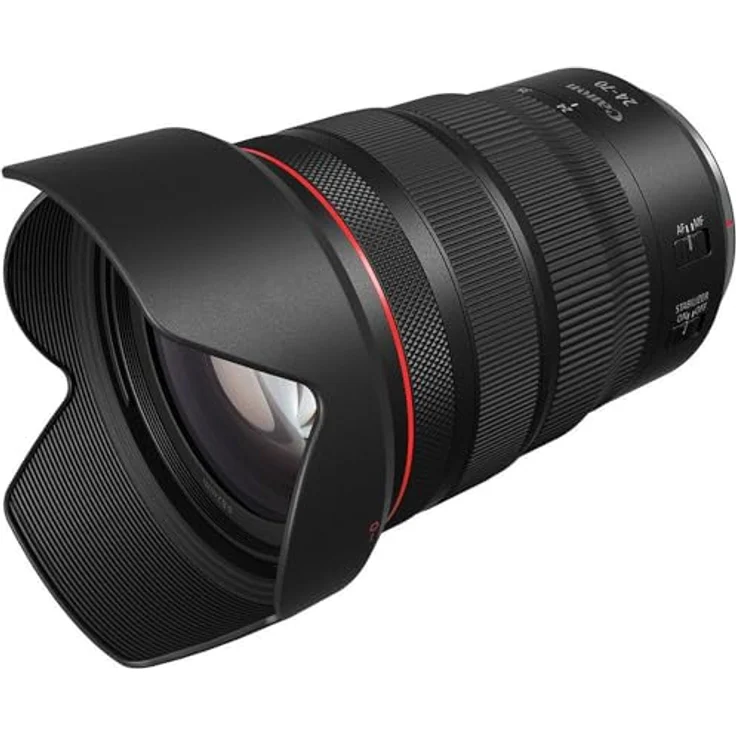 Canon Zoomobjektiv RF 24-70mm F2.8L IS USM für EOS R (82mm Filtergewinde, Bildstabilisator, Autofokus) schwarz – Bild 3