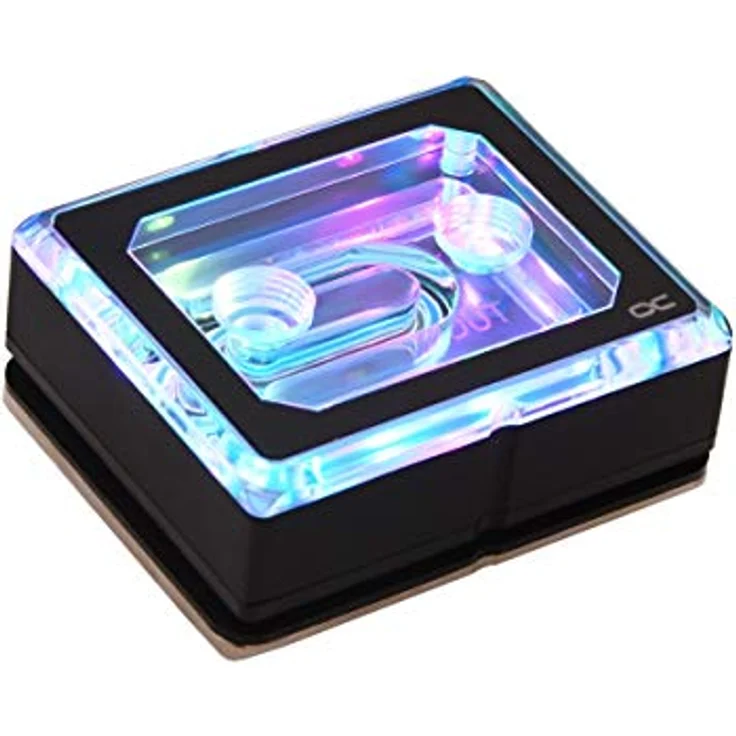 Alphacool Eisblock XPX Aurora Pro CPU - Plexi Black Digital RGB (12950) – Bild 4