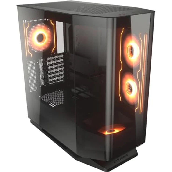 COUGAR FV270 (Schwarz RGB) PC-Gehäuse mit gehärtetem Glas und E-ATX Kompatibilität – Bild 2