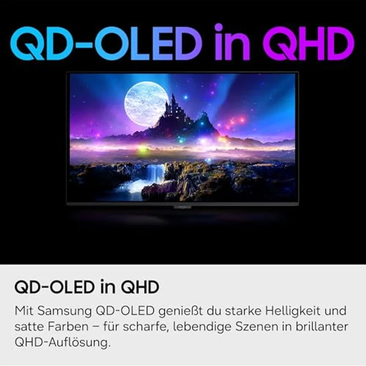 Samsung 27" Odyssey OLED G5 G50SF, QHD Gaming Monitor mit 180 Hz, 0,03 ms Reaktionszeit und Glare Free Technologie – Bild 7