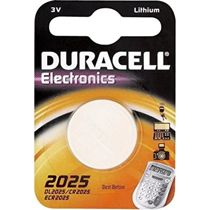 Duracell CR2025/DL2025 Lithium Knopfzelle Electronics, 1er Blister, 3 V – Bild 2