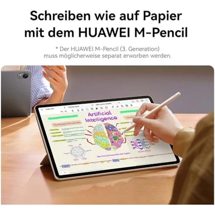 Huawei MatePad 11.5 (nur WLAN, 11.50", 256 GB, Grey), Tablet, Grau - Leichtes Unibody-Design aus Aluminiumlegierung – Bild 3