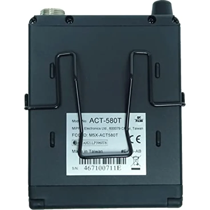 MIPRO ACT-580T, Digitaler Drahtloser Taschensender 5,8 GHz mit Auto Channel Targeting und LCD-Display – Bild 4