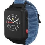 ANIO Anio5s 2023 Kinder Smartwatch mit GPS - Kinderuhr mit GPS und Anruf Funktion, Telefon Uhr, Tracker, Nachrichten, Schulmodus, SOS Funktion & GPS-Ortung, 5, blau