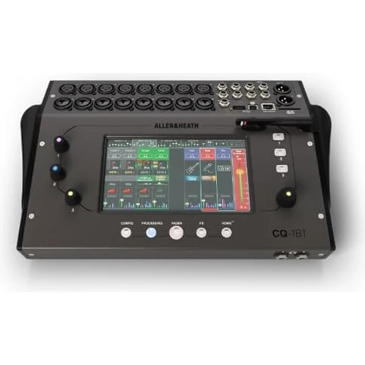 Allen & Heath CQ18T, Mischpult mit 18 Kanälen in Schwarz – Bild 2