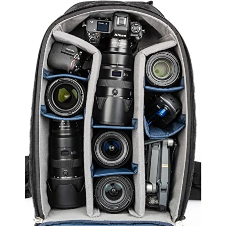 Think Tank FirstLight 35L+ Kamerarucksack für Abenteuerreisen, GRAU – Bild 2