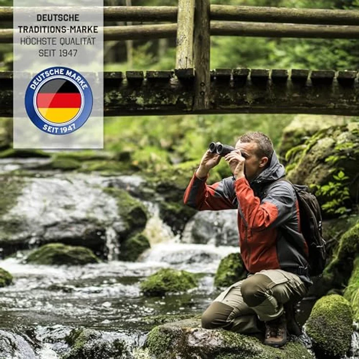 STEINER Fernglas Safari UltraSharp 10x26, kompaktes & leichtes Design, 10 Jahre Garantie, Testsieger, robust, ideal zum Wandern und Reisen – Bild 3