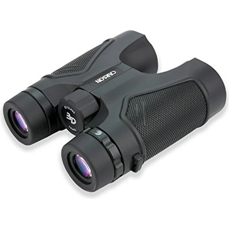 Carson 3D 10x42 ED Fernglas, wasserdicht mit BaK-4 Prismen und ergonomischem Design, 630 g – Bild 3