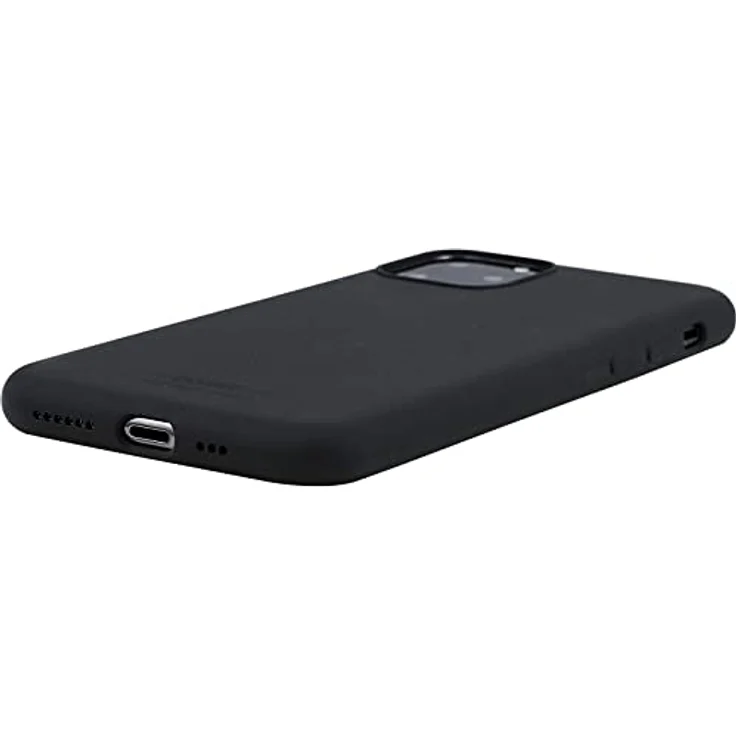 holdit Silikonhülle iPhone 11/Xr (6,1”) - 0,8mm Ultra dünn Schwarz, Trendy Slim Silicone Case, Vollschutz mit erhöhter Kante für Kameraschutz – Bild 5