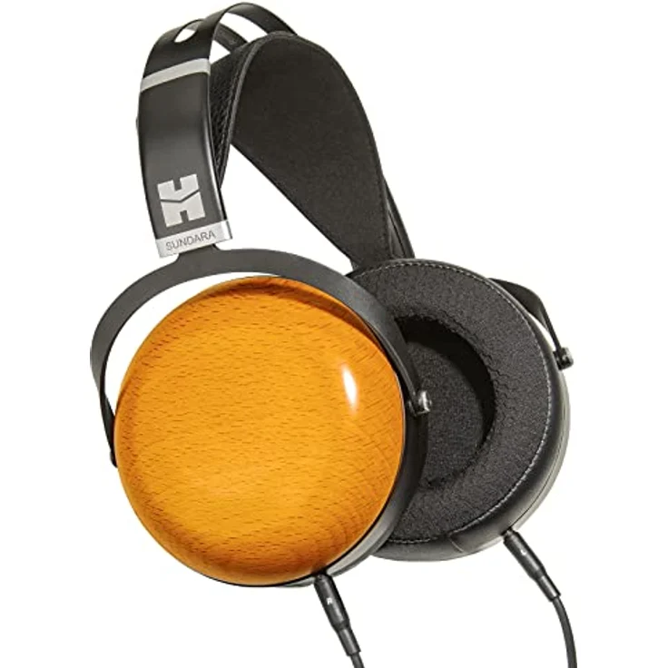 HIFIMAN Sundara Over-Ear-Kopfhörer mit geschlossener Rückseite, magnetisch, kabelgebunden, mit Stealth-Magnet-Design, abnehmbares Kabel, Holz-Ohrmuscheln für Zuhause, Studio, Aufnahme – Bild 4