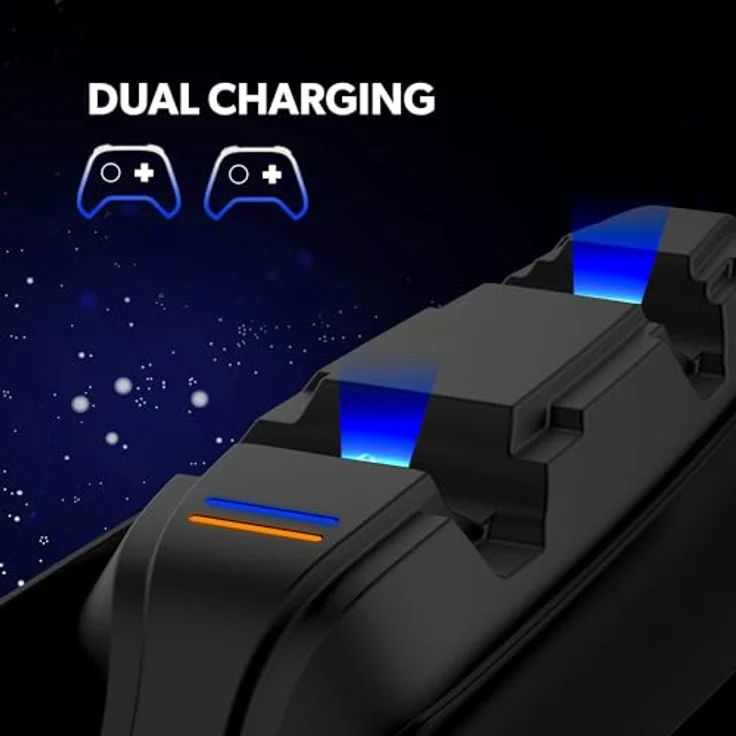 SNAKEBYTE PS5 TWIN:Charge 5 Zubehör für PS5 schwarz – Bild 3