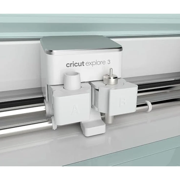 Cricut Explore 3, Elektronischer Plotter mit Bluetooth, Mintgrün, Max. Schnittlänge 3,6 m, kompatibel mit Smart Materialien – Bild 4
