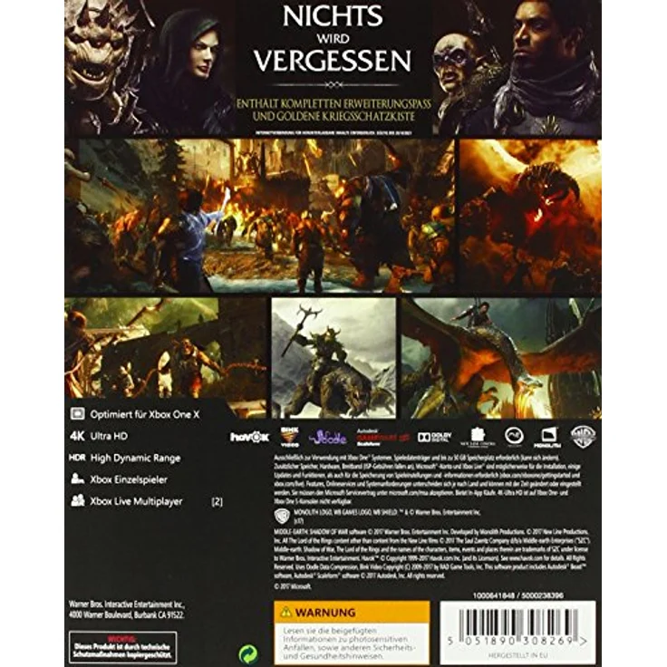 Mittelerde: Schatten des Krieges (Gold Edition) (Xbox One) – Bild 2
