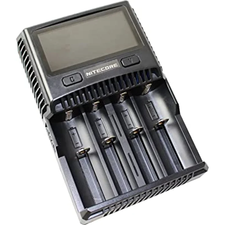 Nitecore SC4 - Profiladegerät für Li-Ion und NiMH Akkus, LCD-Display – Bild 2