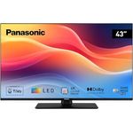 Panasonic TB-43W61AEZ, 43 Zoll 4K Ultra HD LED Smart TV mit TiVo, Dolby Vision & Atmos, Game Mode Plus, Alexa & Google Sprachsteuerung, Schwarz