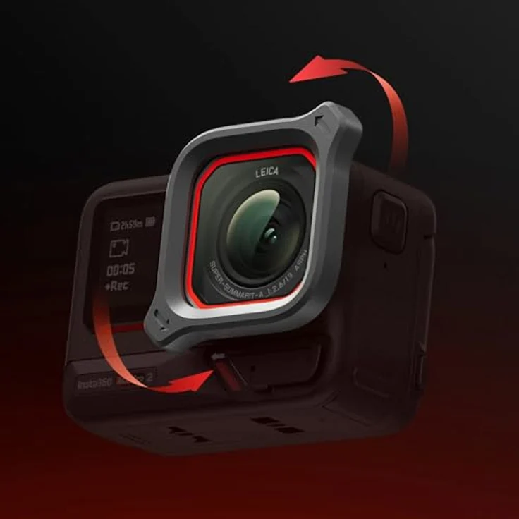 Insta360 Ace Pro 2 Lens Guard, robuster Objektivschutz aus gehärtetem Glas mit hydrophober Beschichtung – Bild 3