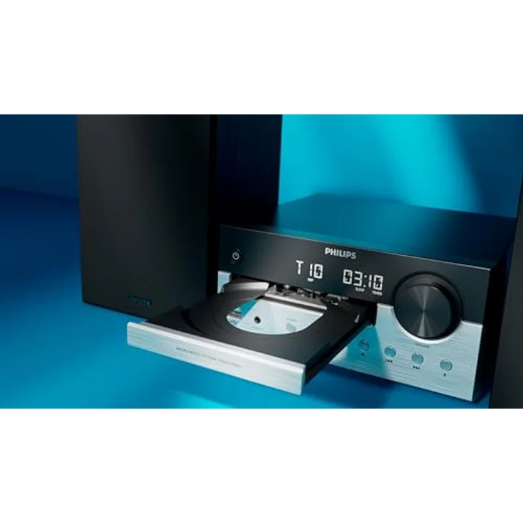 Philips TAM4205M2 Stereoanlage, UKW-Radio mit RDS, 80 W, kompakte Größe, Auracast™ Streaming – Bild 4