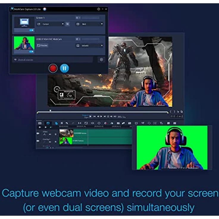 Corel VideoStudio 2023 Ultimate, Videoschnittsoftware mit Maskenerstellung und Color-Grading, Postzustellung – Bild 2