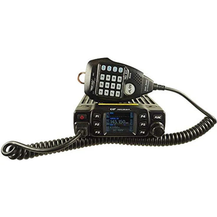 CRT Micron UV VHF/UHF Funkgerät, kompaktes Dualbandgerät für Amateurfunk, schwarz – Bild 3
